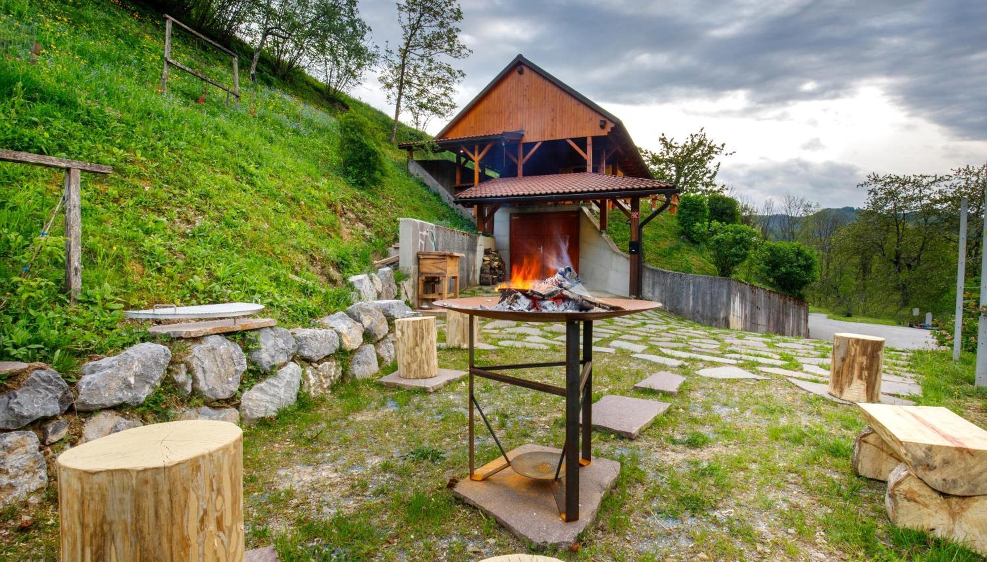 Bomas House Villa Cerkno Bagian luar foto